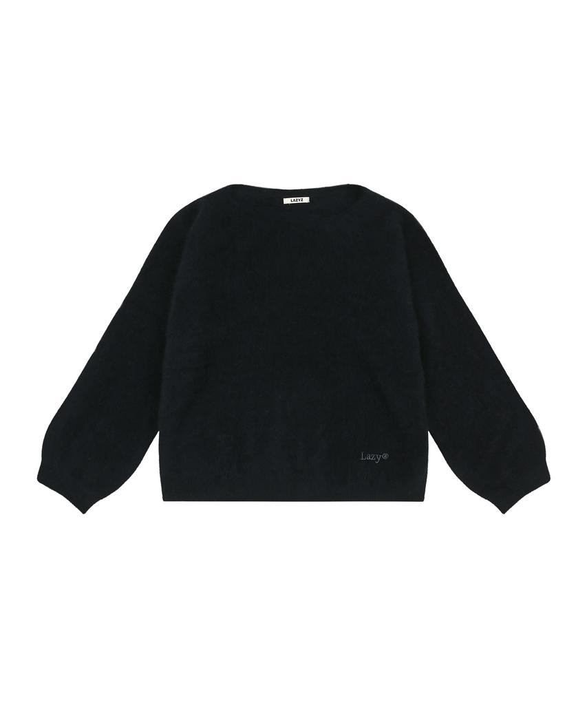 Leijiji Cloud Off-Shoulder Wool Knit (3 Colors)