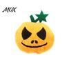 Pumpkin Cat Toy Halloween Toy, Squeaky Stuffed Chew Kitten Soft Plush with Feathers for Indoor Cats Self-entertainment Pet