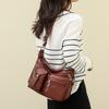 Damen Freizeit Crossbody Tasche Leder Umhängetaschen Damen Mehrzweck Messenger Tasche Sac Courses Große Kapazität Schülertaschen