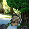 Fairy House Accessories Fairys Door Desk Ornament Vintage Wood Miniature Fairy Garden Door