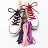 Half Round 4mm Solid Color Shoelaces Classic Sneaker Replacement Shoe Strings 120cm 1Pair High Quality