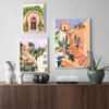 Boho Tropical Posters Landscape Canvas Painting Nordic Art Print Modern Wall Art Picture For Living Room Bedroom Home Decoration
