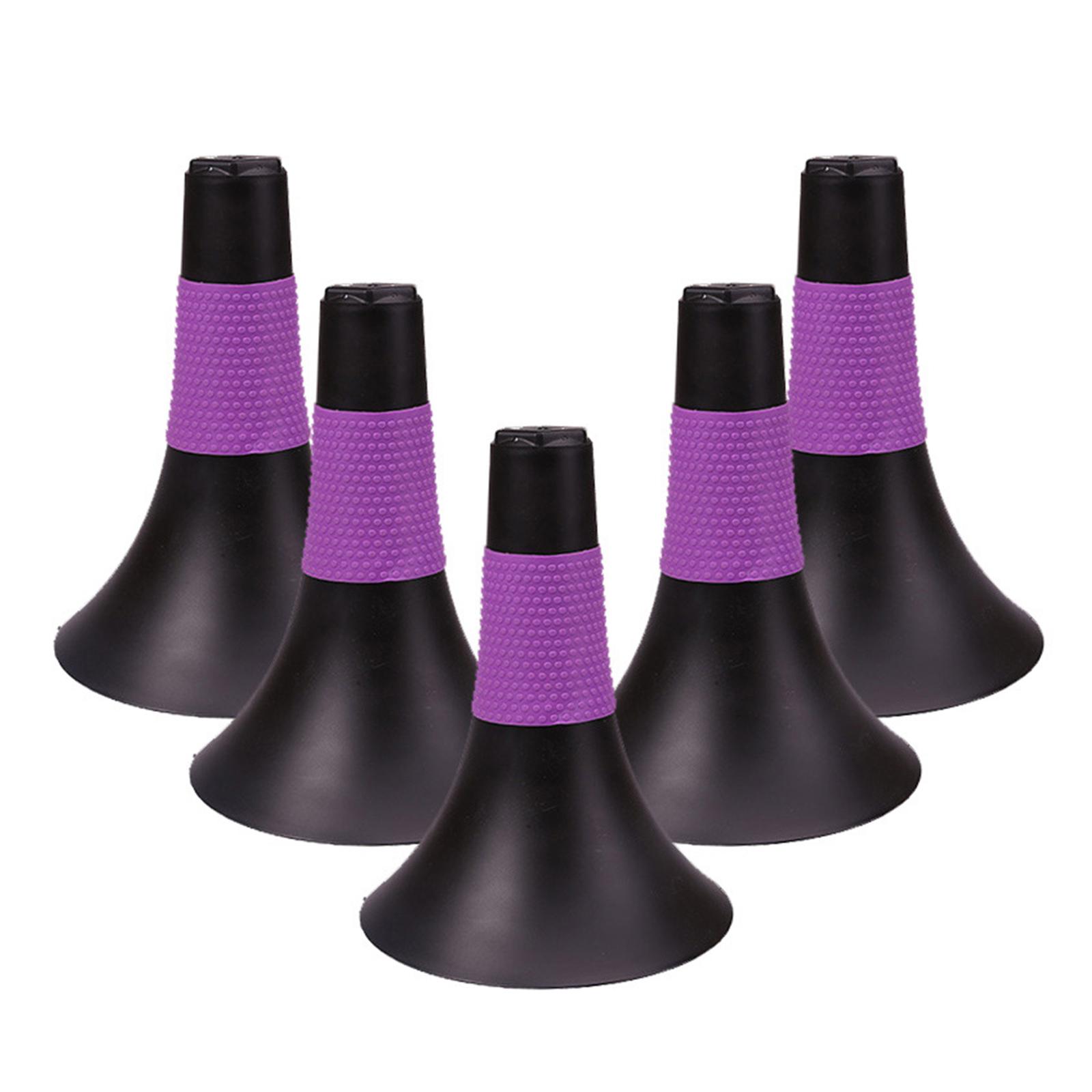 

Soccer Cones Sports Disc Cones Agility Training Mark Disks Football Basketball Field Cones Markers Outdoor Game Playings фіолетовий