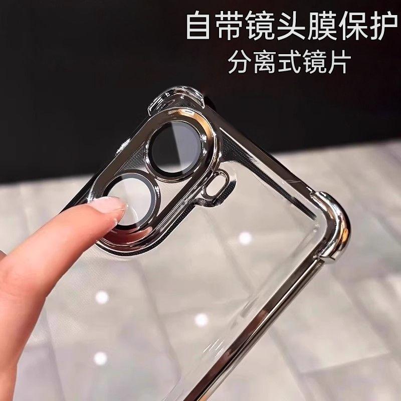For Xiaomi POCO X8 Pro Case Soft Electroplated Transparent TPU Full Protective Phone Cover For Mi POCO X8 Pro Shell Bumper Funda