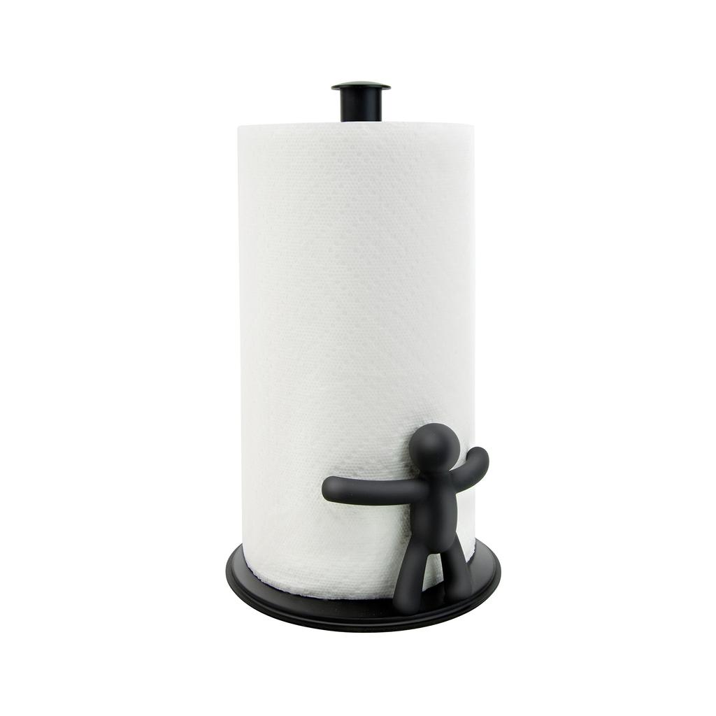 Umbra BUDDY Kitchen Paper Kitchen Paper Storage Holder, Black, Stand,
