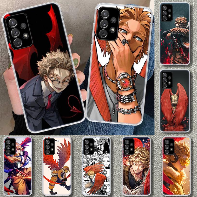 Hawks MHA My Hero A-Academy Phone Case Cover for Samsung Galaxy A12 A22 A32 A52 A72 A02S A51 A50S A31 A20S A10S Note 20 Ultra 10