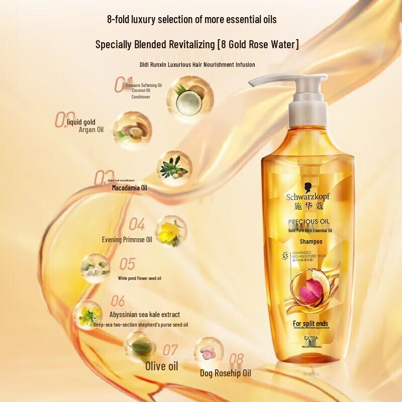 Schwarzkopf Gold Pure Rich Essential Oil Shampoo