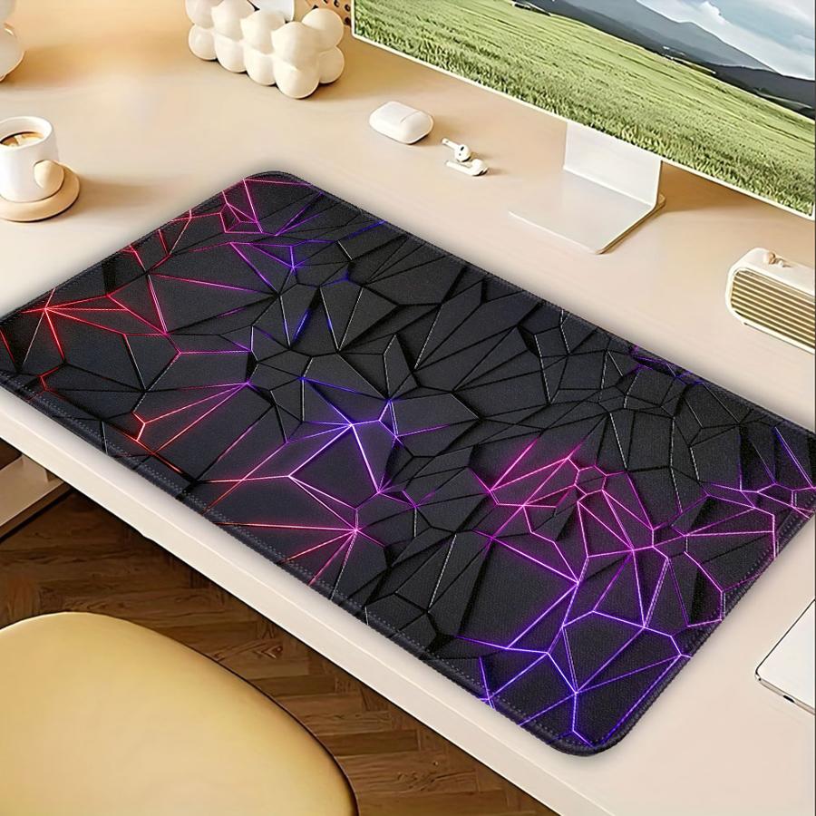 

Polygon Multicolored Pattern Is Cool Mouse Pad office Pad Desk accessories Computer Laptop Pad Keyboard Mouse Pad Game Console 220x180x2mm