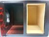 [USED]Kamakura-bori Owl-Themed Storage Box with Handle (Traditional Craft Lacquered Wood Carving)