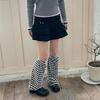 Campus Style Leg Warmers Gothic Ruffle Long Socks Leggings Gaiters Autumn Winter Flare Cuffs Ankle Heaps Socks