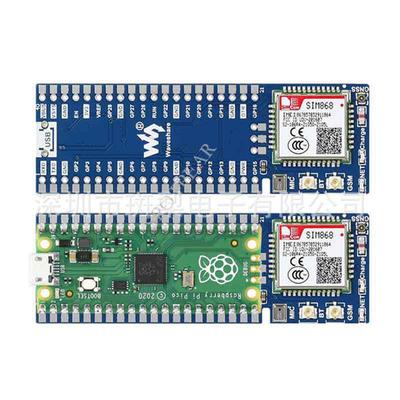 Raspberry Pi Pico Expansion: SIM868 GSM/GPRS/GNSS IoT Module
