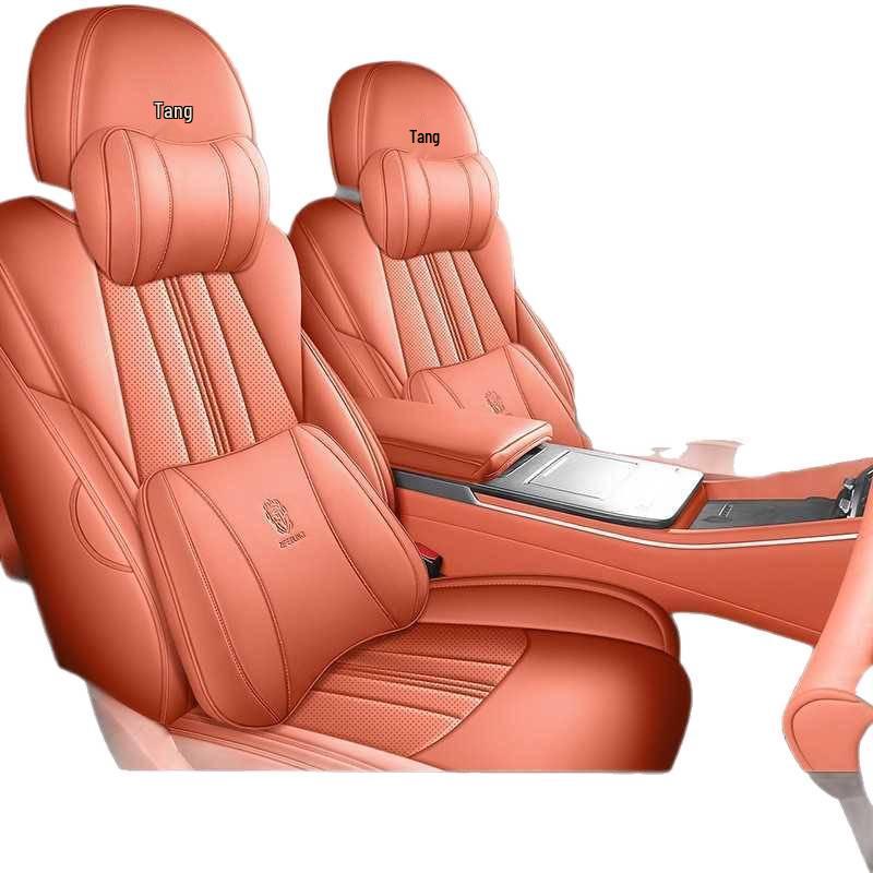 BYD Tang L Full Coverage DMI/EV Seat Covers - Breathable Perforated Cushions for All Seasons