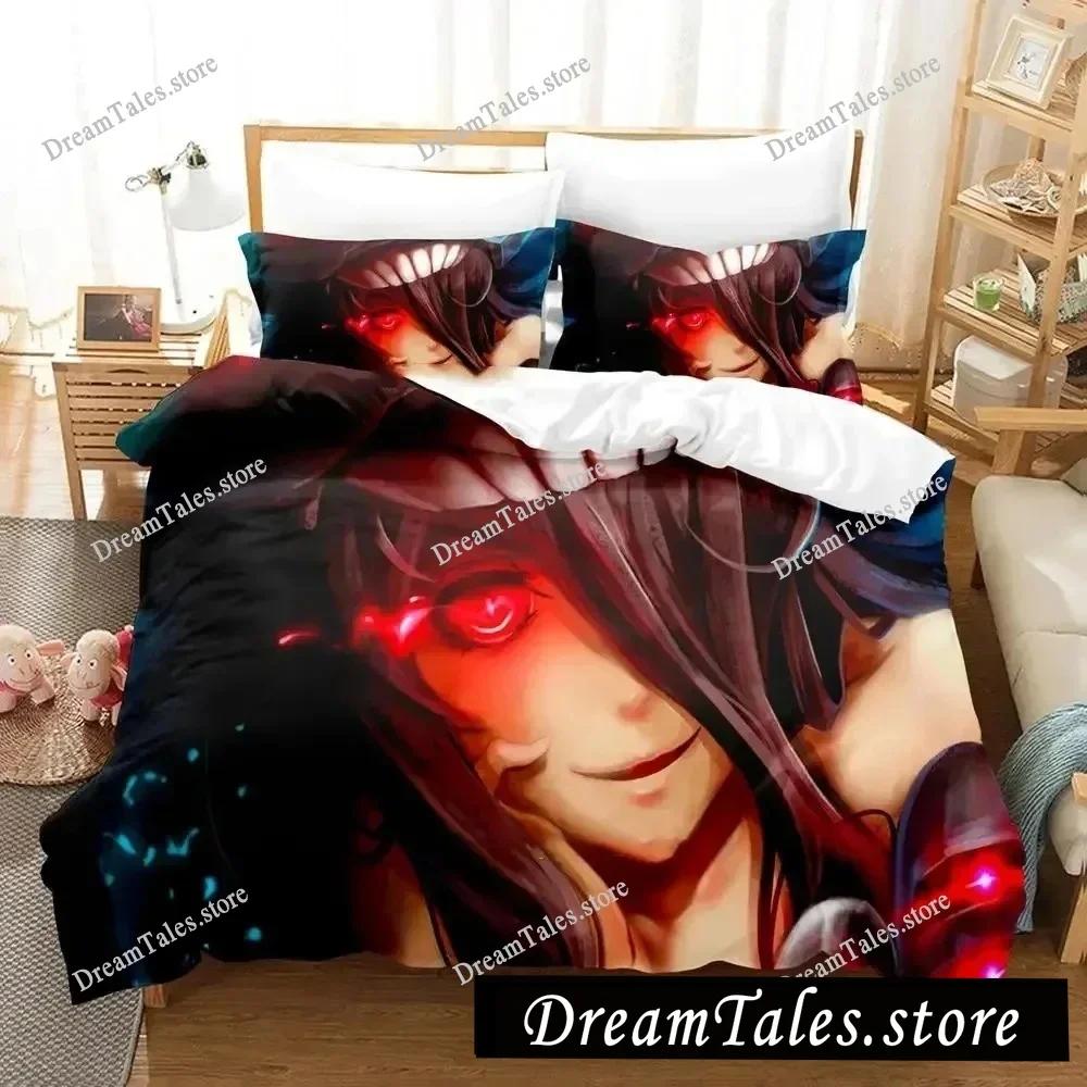 New Kantai Collection Bedding Set Single Twin Full Queen King Size Bed Set Adult Bedroom Duvet Cover Sets 3D Print Game Anime