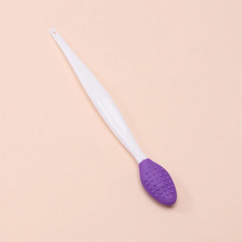 Skin care lip horniness removal facial cleanser, Face cleaning brush, blackhead removal silicone double-sided skin care tool.