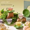 JOYYE Underglaze Ceramic Cup & Saucer Gift Set