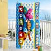 Pocoyo Beach Towel Super Soft Microfiber Quickdry Fabric Comfortable Lightweight Suitable for Sports, Travel, Swimming, Yoga, Bathroom, Beach, And Poo