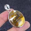 Brecciated Mookaite Gemstone Handmade 925 Sterling Silver Pendant 2.05" O2t14