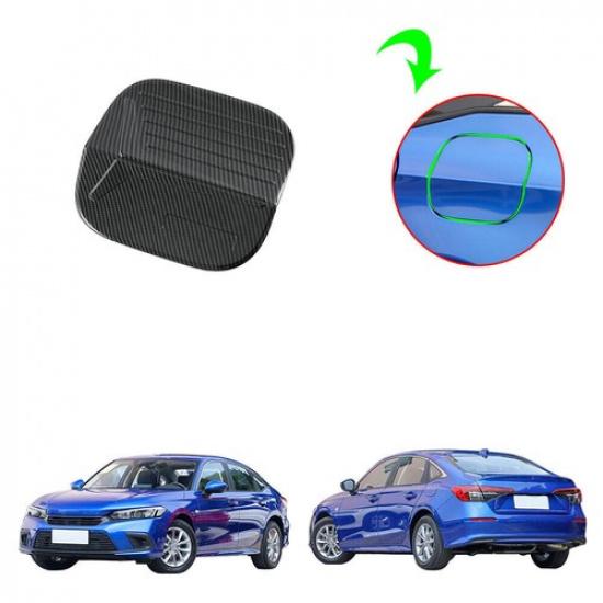ABS Имитация Карбона Крышка Топливного Бака Для Honda Civic 11-го Поколения -