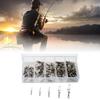 High Strength Fishing Swivels and Snap Swivels, Heavy Duty Balls-Bearing Swivels with Welded Rings for Saltwater Fishing