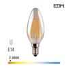 Ampoule LED VINTAGE Bougie 4,5W E14 350lm 2,000k EDM 98621