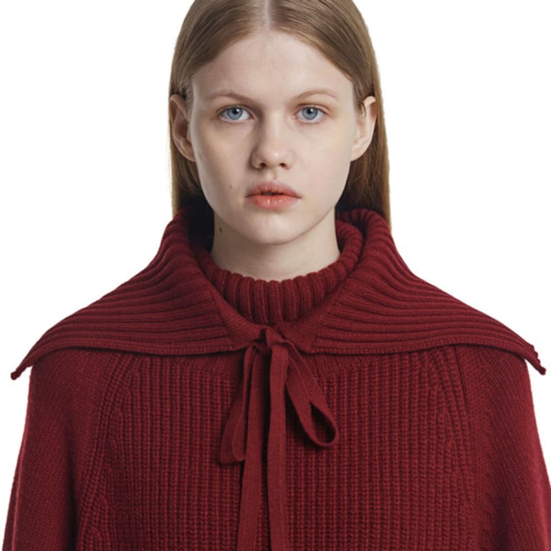 

Trunk Project Knit Collar_Burgundy BURGUNDY