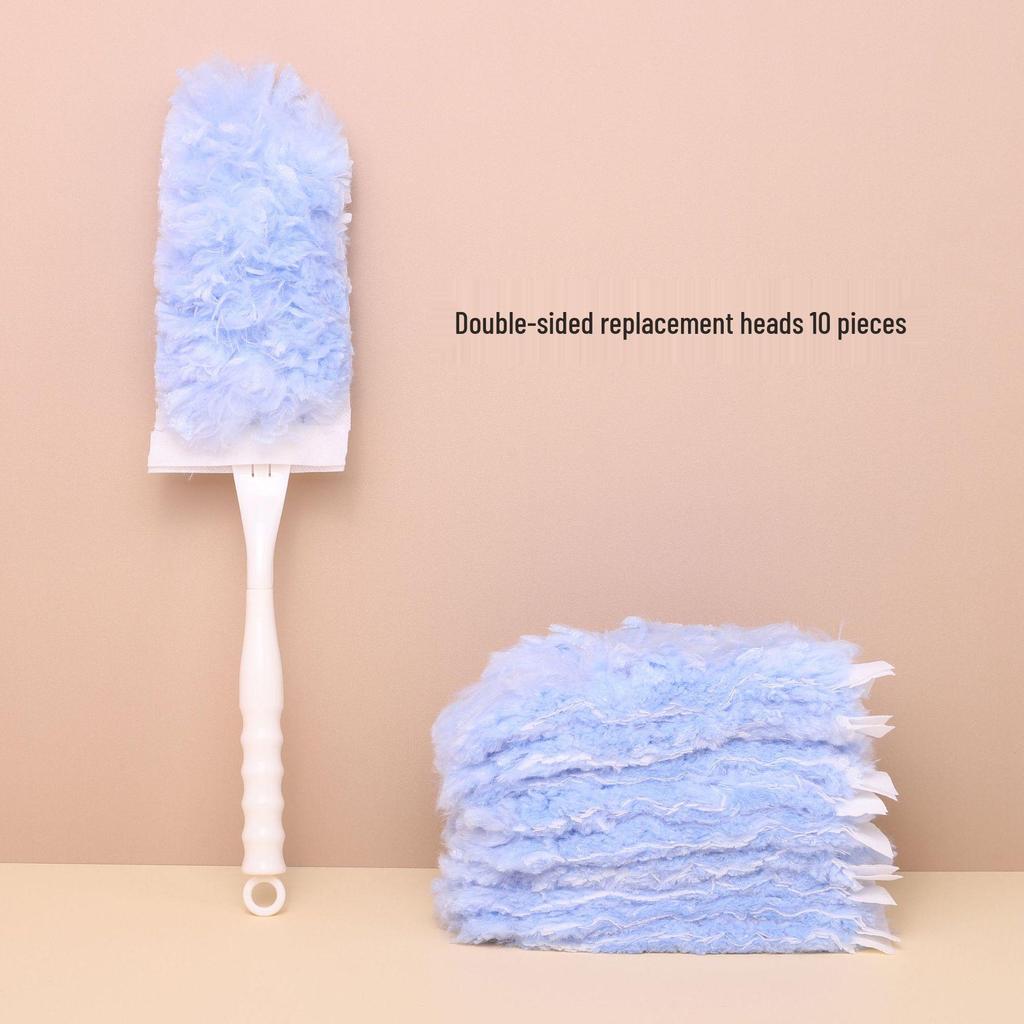 Desktop Electrostatic Dust Duster Replacement Core - Hair & Debris Cleaning Brush for Car & Household.