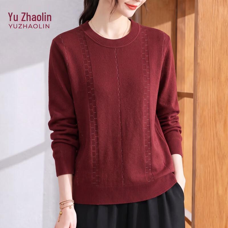 YUZHAOLIN Women's Knitted Pullover Sweater for Seniors