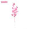 Shiny Christmas Fruit Picks & Glitter Berry Branches for Tree & Wreath Decor