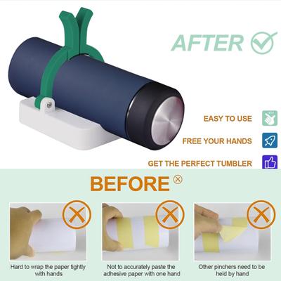 Sublimation Blanks Tumbler Clamp Tool Tumbler Clamp for 11-30 Oz Sublimation Cups Sublimation Pinch Grip Tool