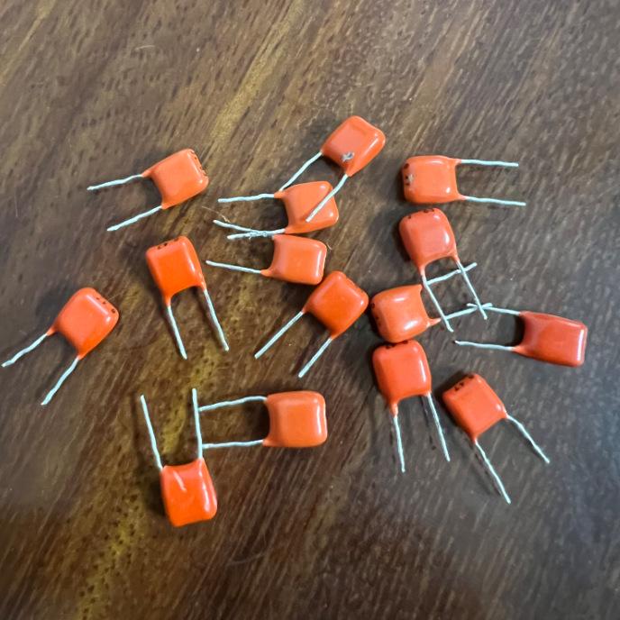 CBB Capacitor 474, 0.47uF, 63V, 5mm Lead Spacing