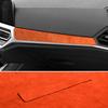 BBJS7 For BMW 2020-Latest Model 3er G20 G21 G28 Center Console Dashboard Trim Sticker Car Interior Accessories Made of Alcantara