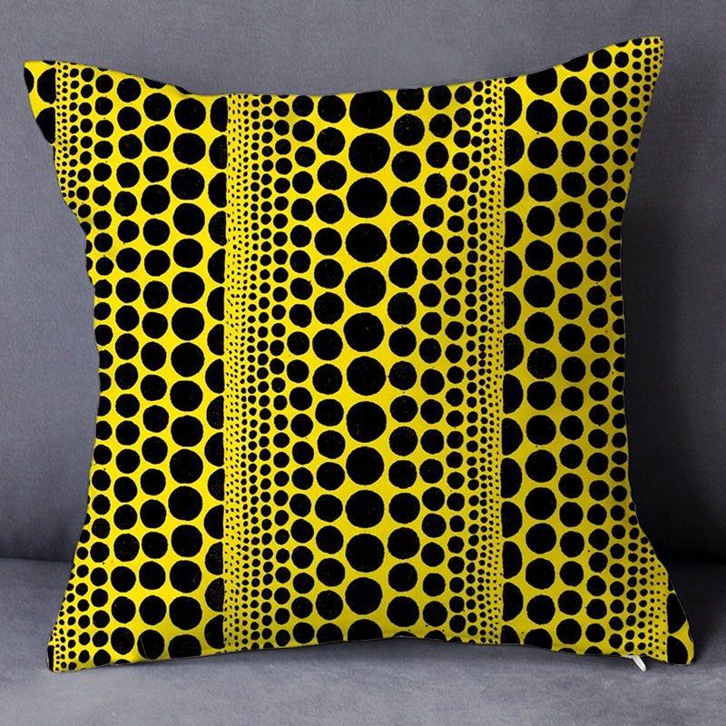 Japanese Yayoi Kusama Wave Point Pumpkin Home Decor Cushion Pillow Case Cover Hotel Bar Office Car Art Pillowcase