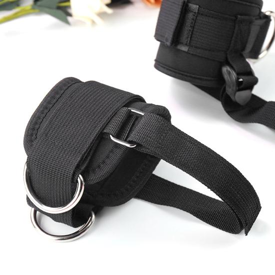 Manşetli Ayak Bileği Direnç Bantları Kadın Bacak ve Kalça Egzersiz Bantları Kickback'ler için Kalça Antrenman Ekipmanları Kalça ve Basen Çalışması