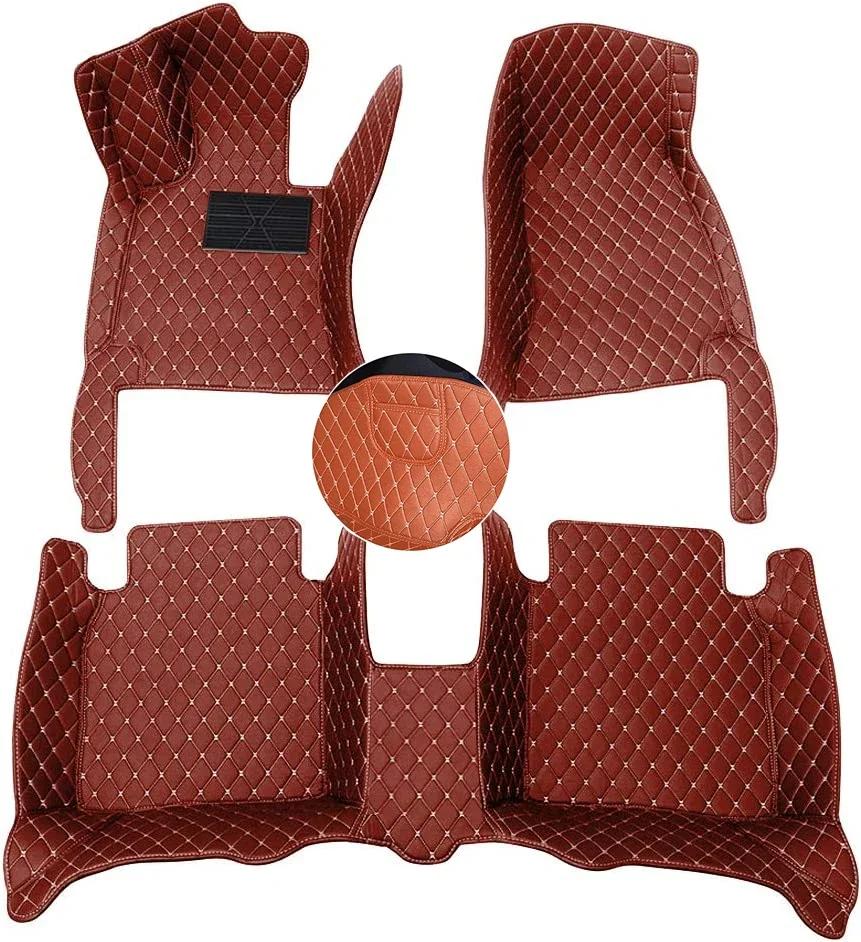 5D leather waterproof Custom Car Floor Mats For Nissan ARIYA 2020-2026 Years Auto Carpets Foot Coche Accessorie liners