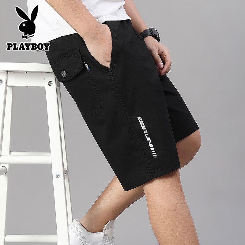 

PLAYBOY Men s Casual Pure Cotton Shorts 2XL