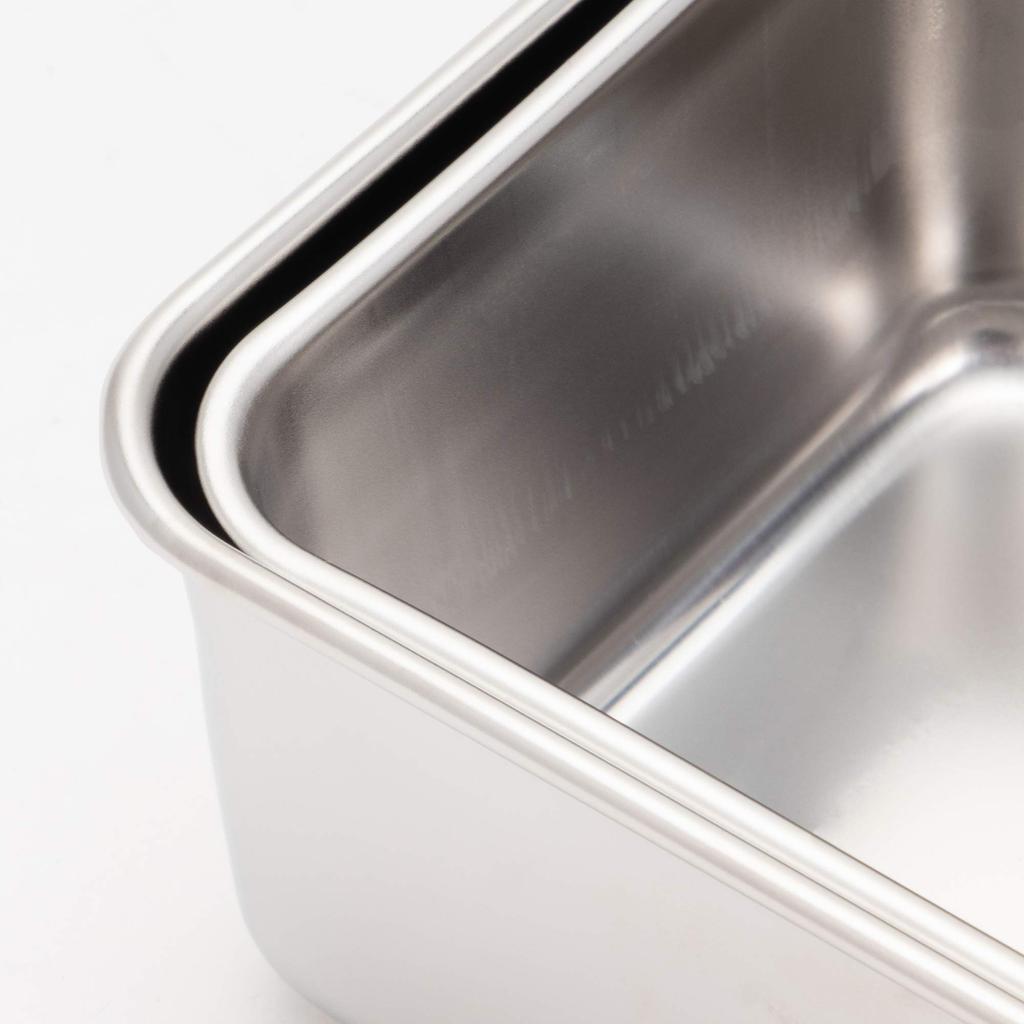 Endo Shoji TKG Condiment Width X Depth X Height 330 X 145 X 60 Suitable for Storage and Various Stainless Steel for Hygienic Commercial AYK11003