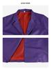 Batman The Dark Knight Joker Cosplay Costume - Heath Ledger Purple Halloween Outfit