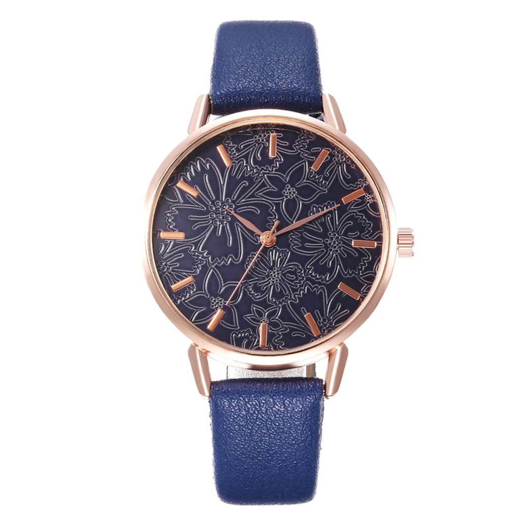 Orologi al Quarzo Casual da Donna Eleganti Lusso Fiori Bracciale Verde Orologi da Polso Donna Eleganti Creativi Orologi Orologi da Donna