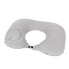 U-shaped Inflatable Pillow Travel Outdoor Airplane Household Portable Hand Pressing Neck Sleeping Pillow Relaxation Sleep Kits