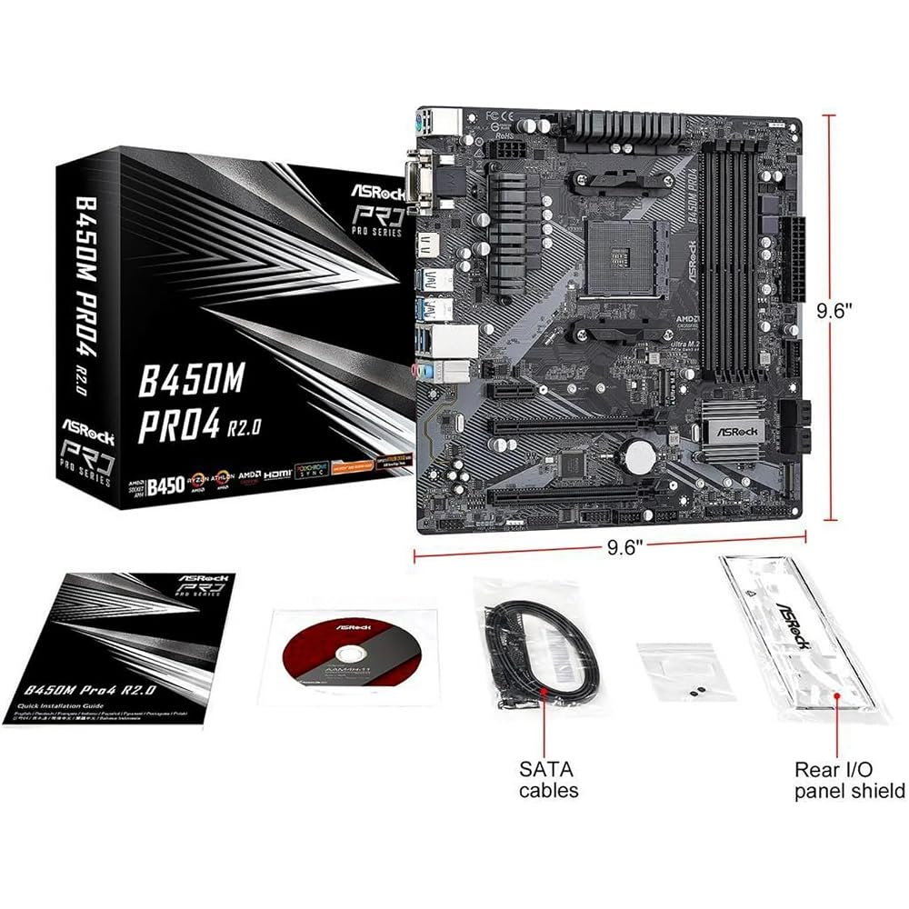 Asro B450M PRO4 R2.0 B450.