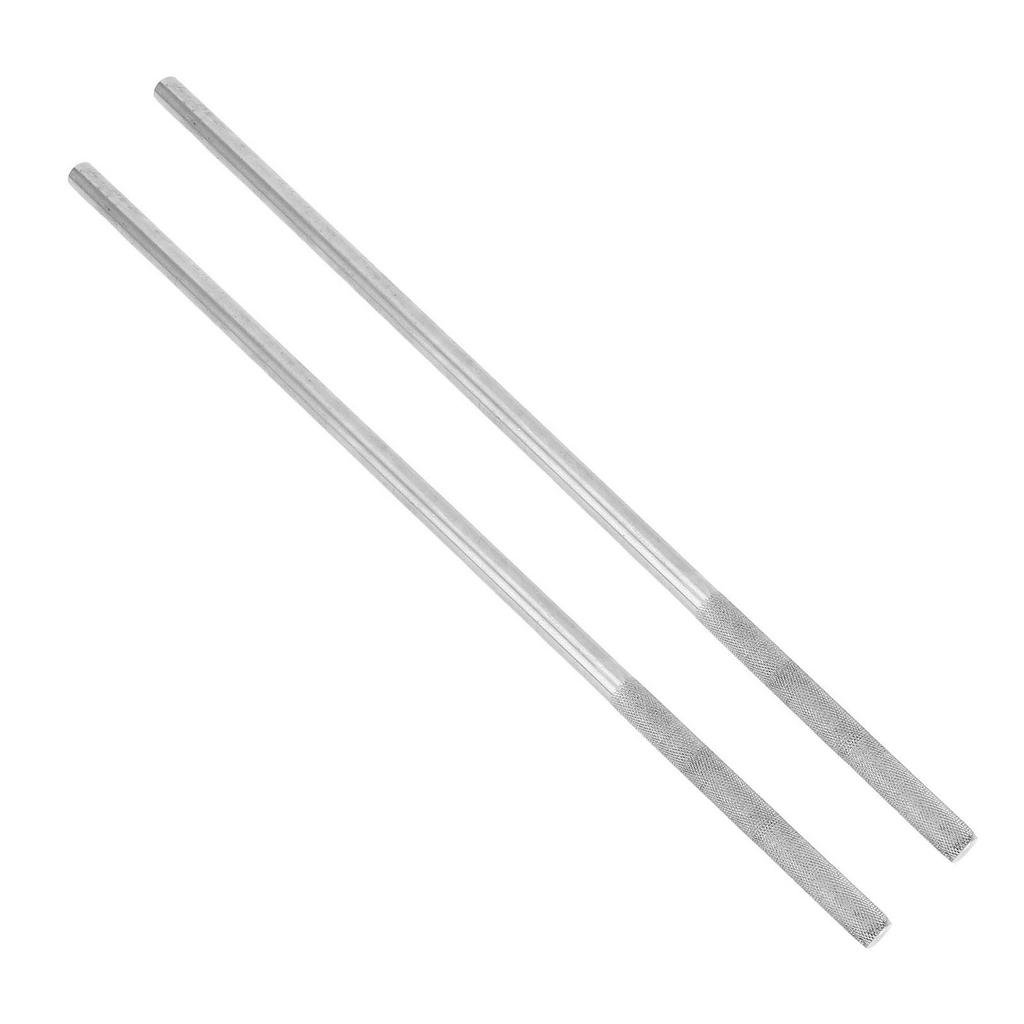 2Pcs Winding Bar with Anti Slip Handle 1 2 In Diameter X 17.5 In Length Steel for Garage Door Torsion Spring