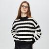 Shetu Women's Winter Striped Pullover Sweater