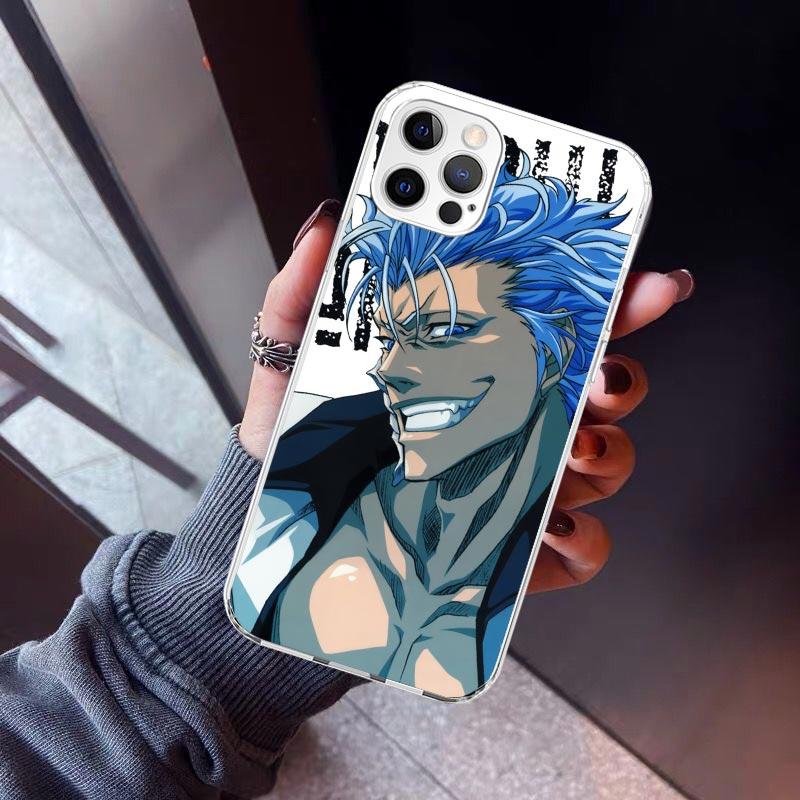 

Grimmjow 6 Bleach Phone Case For iPhone 17 Air 11 13 Mini 14 15 Plus 16 12 Pro Max 16E SE 7 8 Pattern Soft TPU Back Cover 17 Ai iPhone 14 Plus