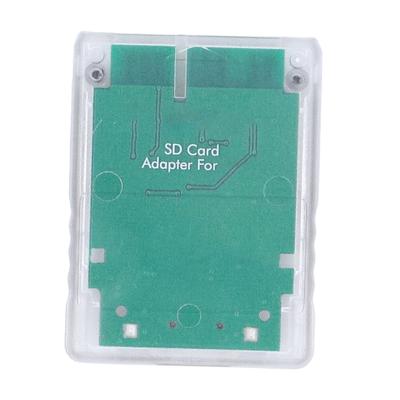 SIO2 Storage Memory Card Adapter Card Reader Adapter Replacement for 3000X 5000X 7000X 9000X Game Console Transparent