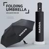 Ombrello Pieghevole Automatico con Logo Auto Ombrelli Anti-UV Per Volvo XC90 V90 V60 XC60 V40 S80 S60 S90 C40 XC40 V70 XC70 C30 C70 EX90