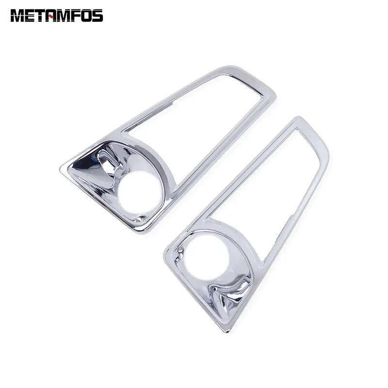 Front Fog Light Lamp Cover Trim For Toyota Hiace Granvia Commuter - 2024 Chrome Foglight Protector Car Accessories
