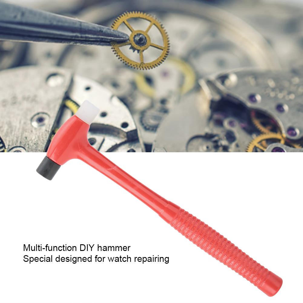 Multi Functional DIY Double Sided Small Hammer Mini Watch Repairing Maintenance Tool