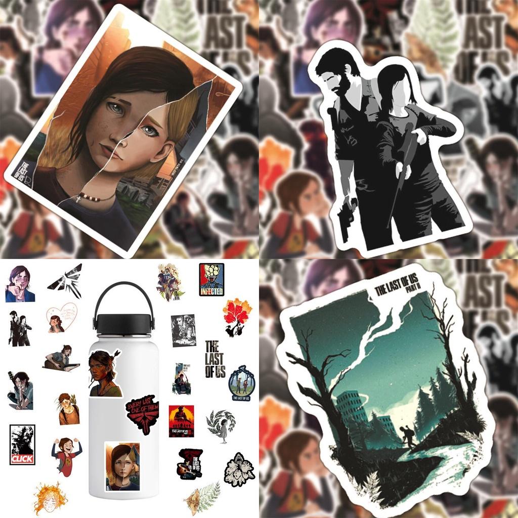 50pcs The Last Of Us Waterproof Reusable Adhesive Sticker Decoration For Phone/laptop/case