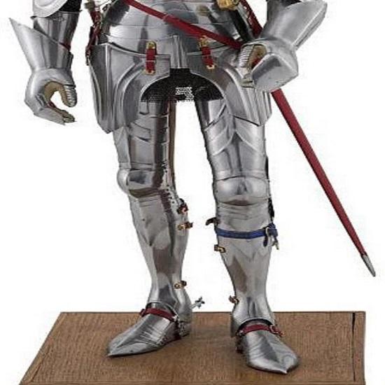 Halloween Medieval Knight Crusader Suit of Armour Wearable LARP Reenactment Costume Gift Items