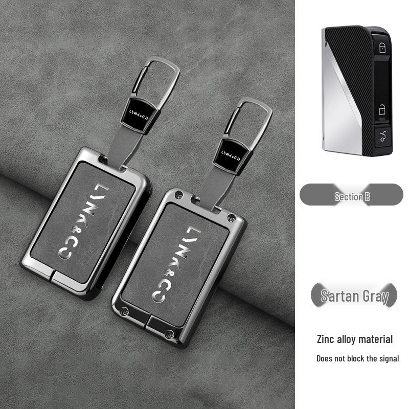 Lynk & Co 03 Schlüsselhülle - Fortschrittliche Schrägheck Herren/Damen Auto Schale Tasche